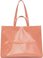 Acne Studios Pink Logo Shoulder Tote