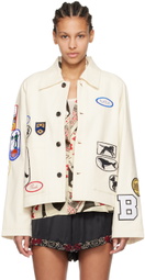 Bode Off-White Cambridge Jacket