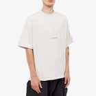 GOOPiMADE Men's “DE-03” Oversized Logo T-Shirt in Ivory