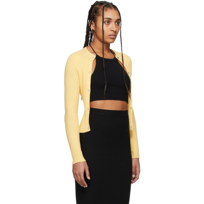 giu giu Yellow Nonna Cardigan