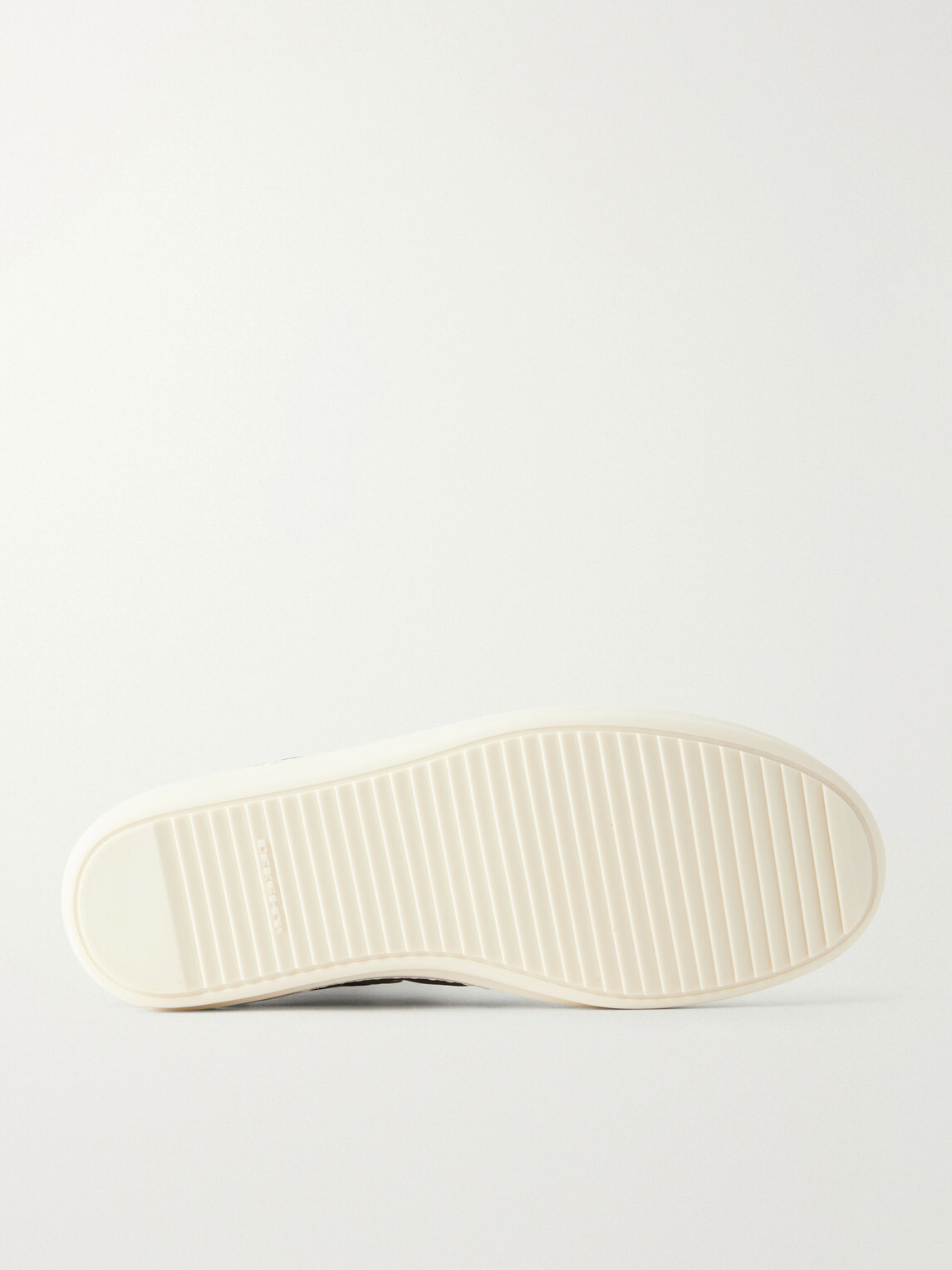 DRKSHDW by Rick Owens - Ramones Denim Sneakers - Gray