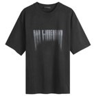 Han Kjobenhavn Men's Faded Logo Boxy T-Shirt in Black