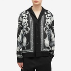 Versace Men's Baroque Reversible Knit in Black