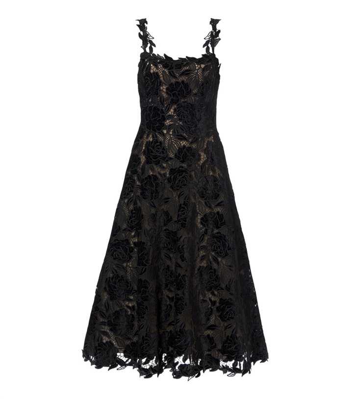 Photo: Carolina Herrera Guipure lace cocktail dress