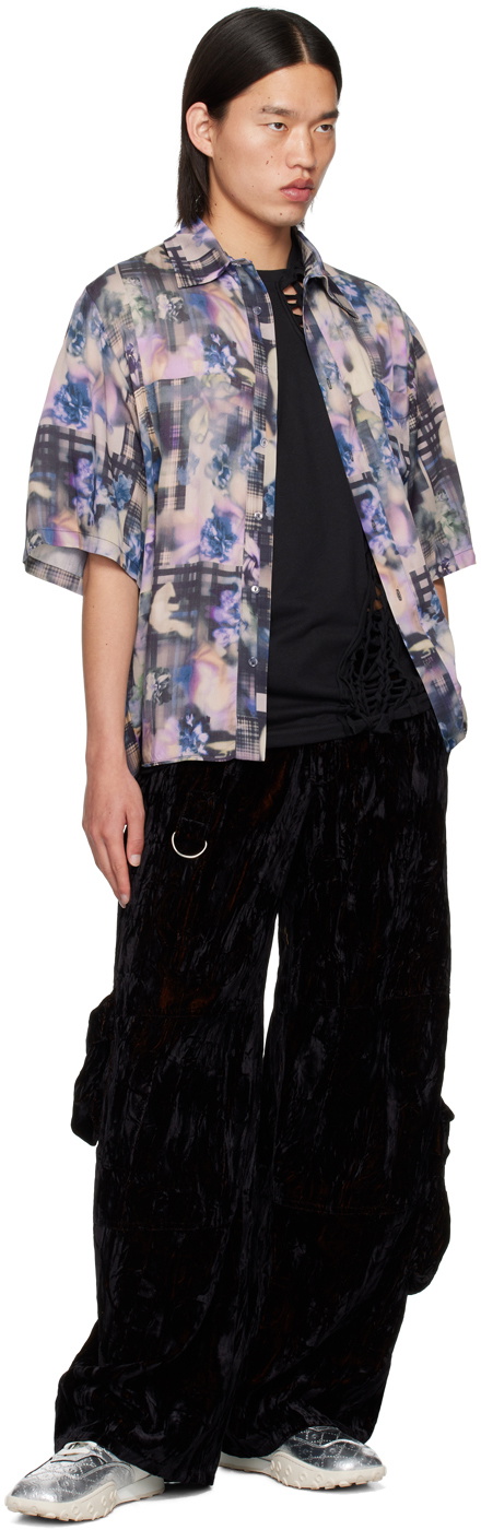 【関税込み】Collina Strada ブラック Tosh Tシャツ Collina Strada Black Tosh T-Shirt Collina Strada