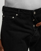 Officine Générale James 5 Pkt Co Denim Straight Black - Mens - Jeans