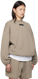 Fear of God ESSENTIALS Gray Elasticized Sweatshirt