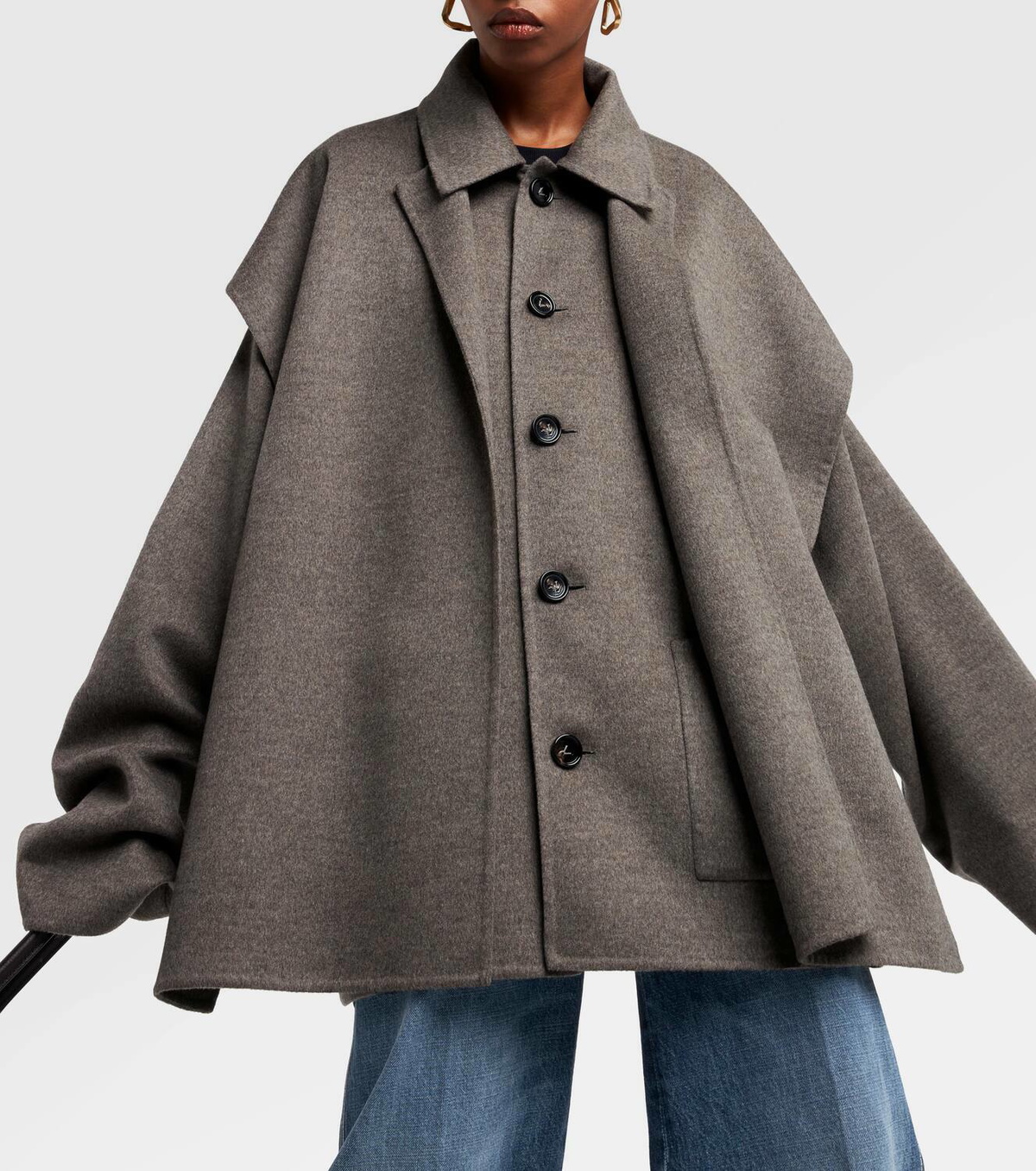 【関税&送料込】Bottega Veneta Coat Luxury Women's Designer Wool Coats | Bottega Veneta US