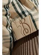 Burberry Check Pattern Cropped Jacket
