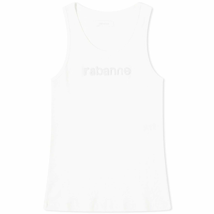 Photo: Paco Rabanne Women's Logo Vest in Coconut Milk