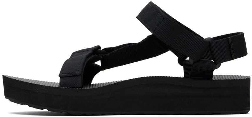 Teva Black Midform Universal Sandals