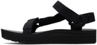 Teva Black Midform Universal Sandals