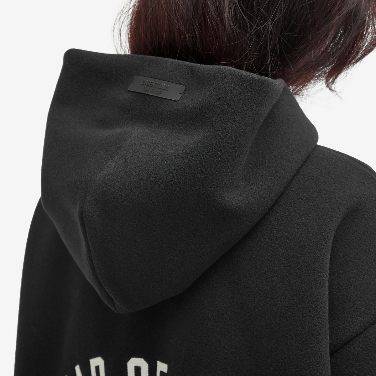 Fear of God ESSENTIALS Women's Brushed Hooded Bomber Jacket