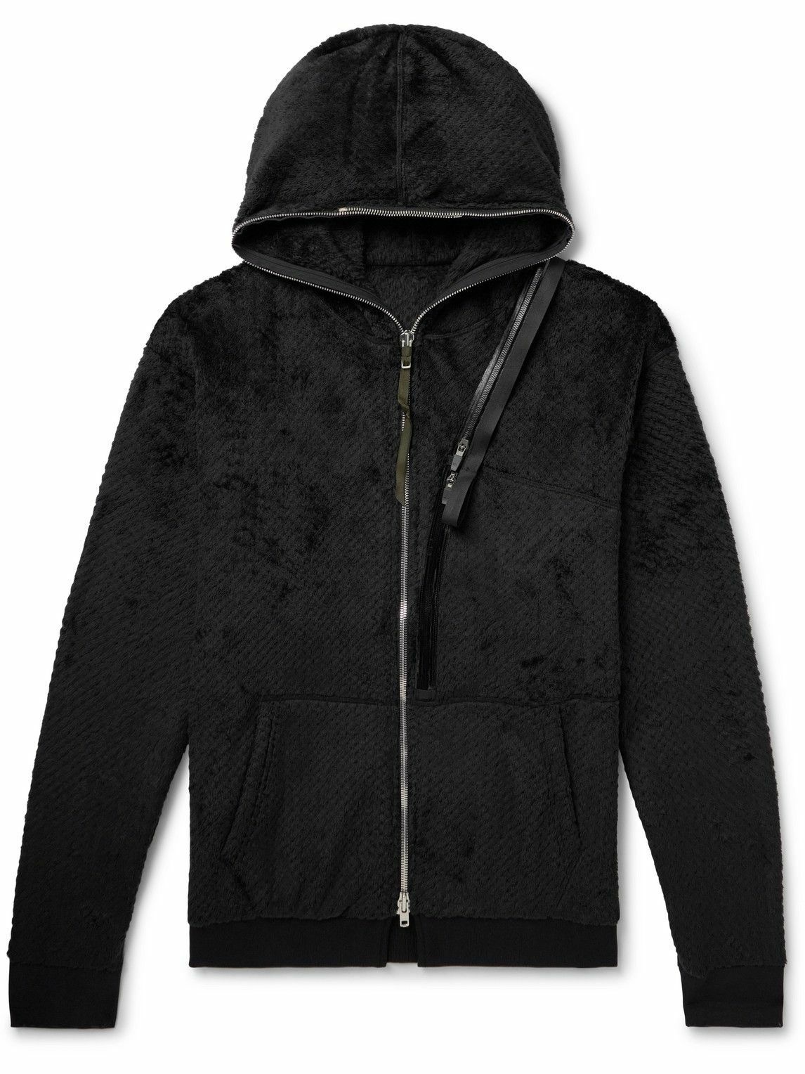 Photo: ACRONYM - Zip-Detailed Polartec® Fleece Jacket - Black