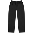 Fred Perry Men's Twill Drawstring Trousers in Black