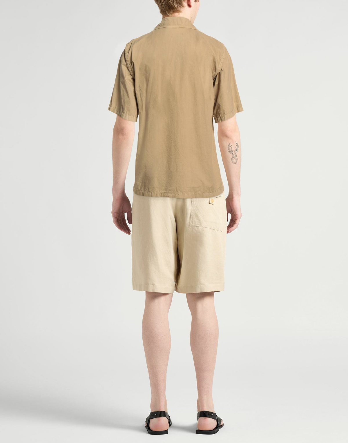 Aspesi Mens Shirt Khaki