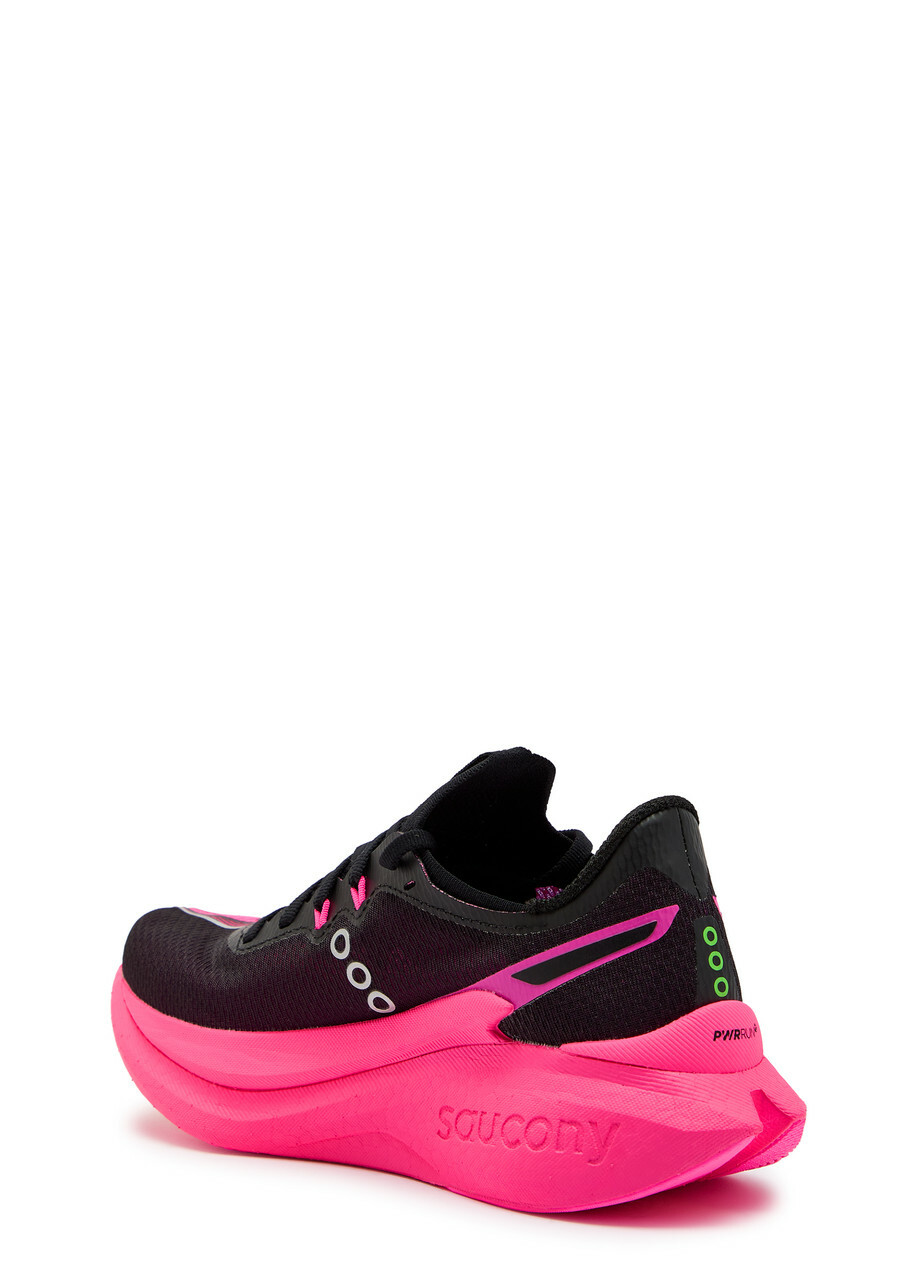 Saucony Endorphin Pro 5 Panelled Mesh Sneakers Black