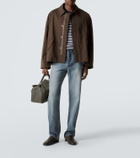 Sunspel Striped cotton jersey T-shirt