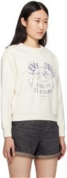 Levi's Off-White Signature Sweater