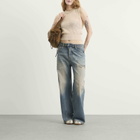 Maison Margiela Women's Knitted Sleeveless Top in Pale Pink