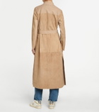 Golden Goose - Suede midi dress