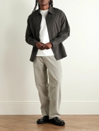 AGOLDE - Fusion Straight-Leg Cotton-Corduroy Trousers - Neutrals