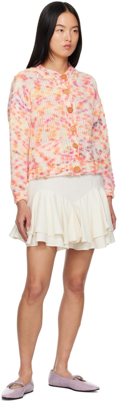 Tach Beige Tea Cardigan