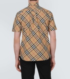 Burberry Burberry Check cotton poplin shirt