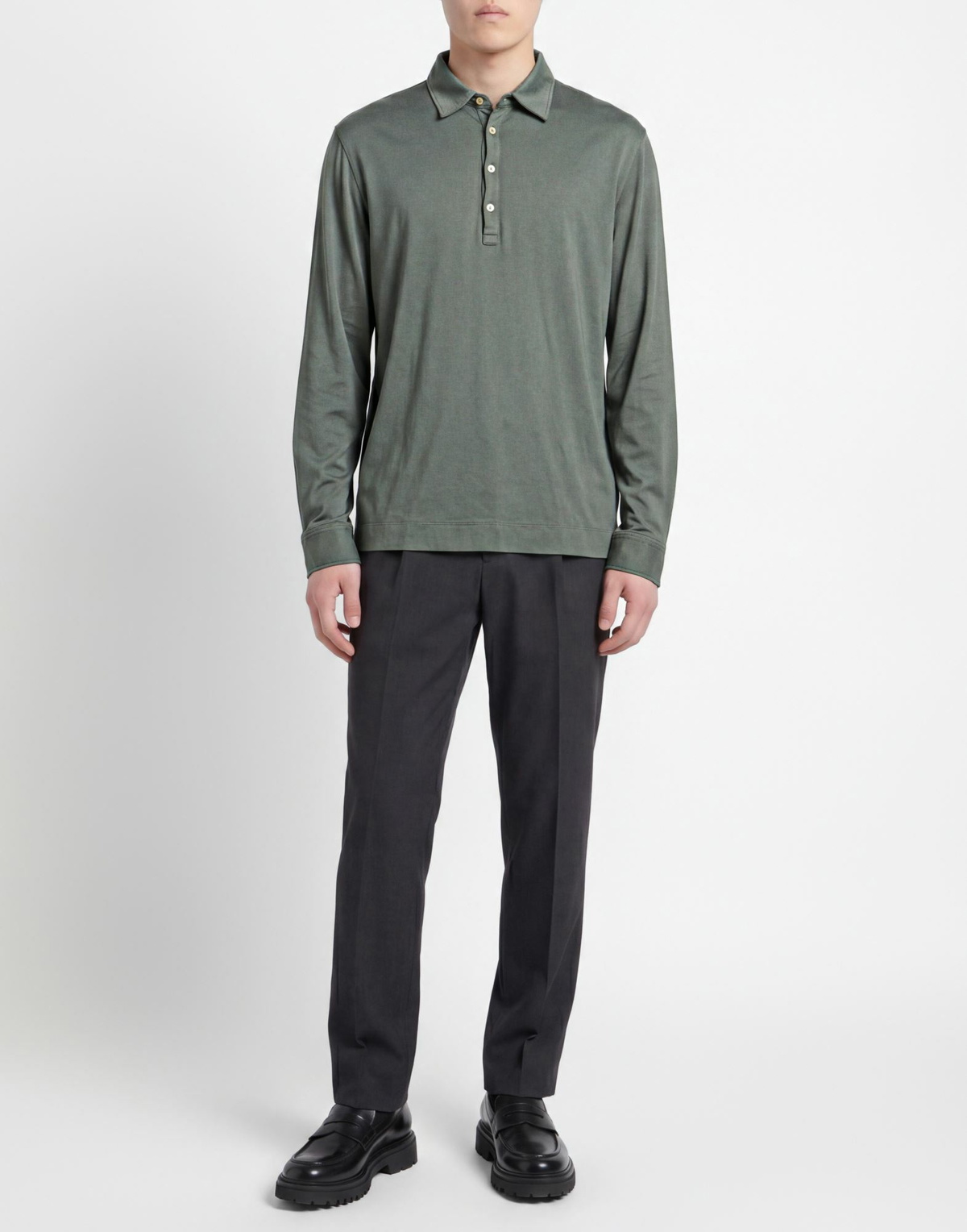 Boglioli Mens Polo shirt Dark in Green