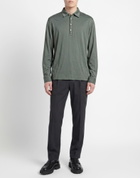 Boglioli Mens Polo shirt Dark in Green