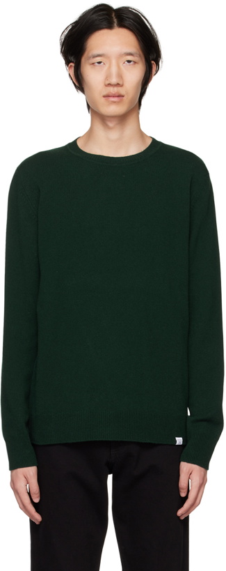 Photo: NORSE PROJECTS Green Sigfred Sweater