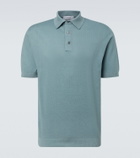 Lardini Cotton piqué polo shirt