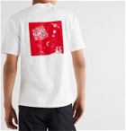 Undercover - Printed Cotton-Jersey T-Shirt - White