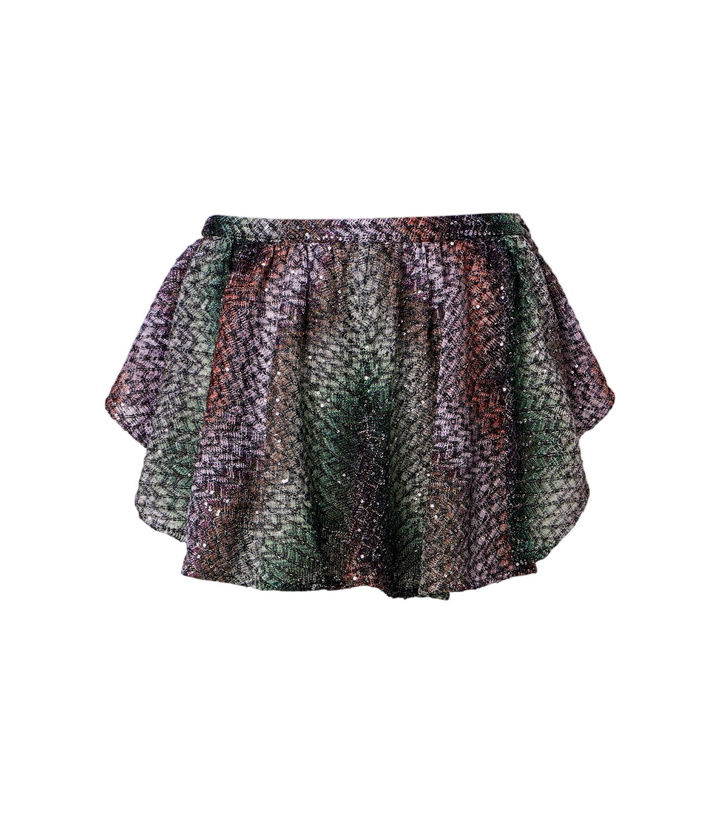 Photo: Missoni Sequined lamé miniskirt