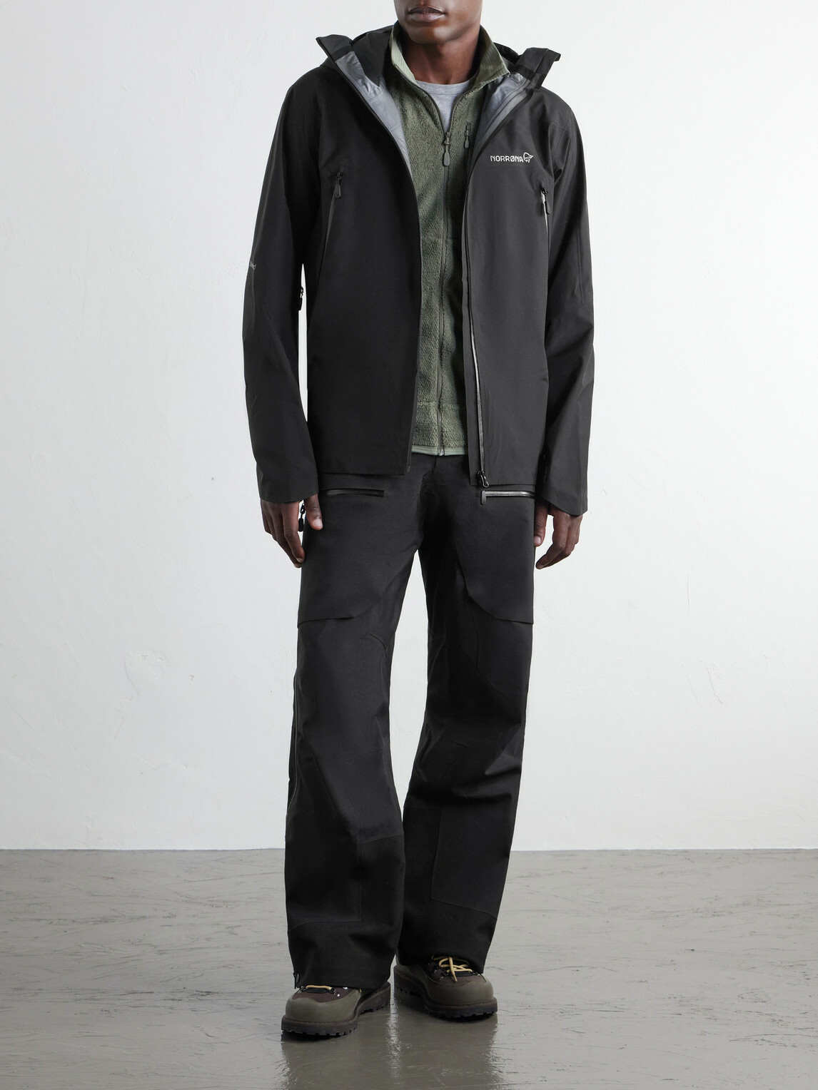 Norrøna - Falketind Hooded GORE-TEX® Shell Jacket - Black