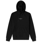 Calvin Klein Men's Monogram Logo Hoody in Black