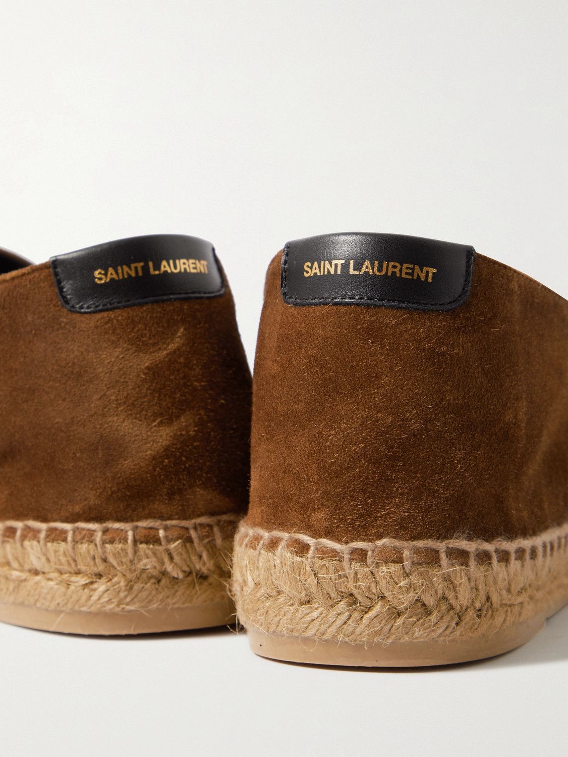 Saint fashion Laurent Espadrille Brown ...