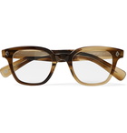 Garrett Leight California Optical - Naples Square-Frame Acetate Optical Glasses - Brown