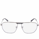 Balenciaga Men's Eyewear BB0298SA Sunglasses in Grey/Transparent