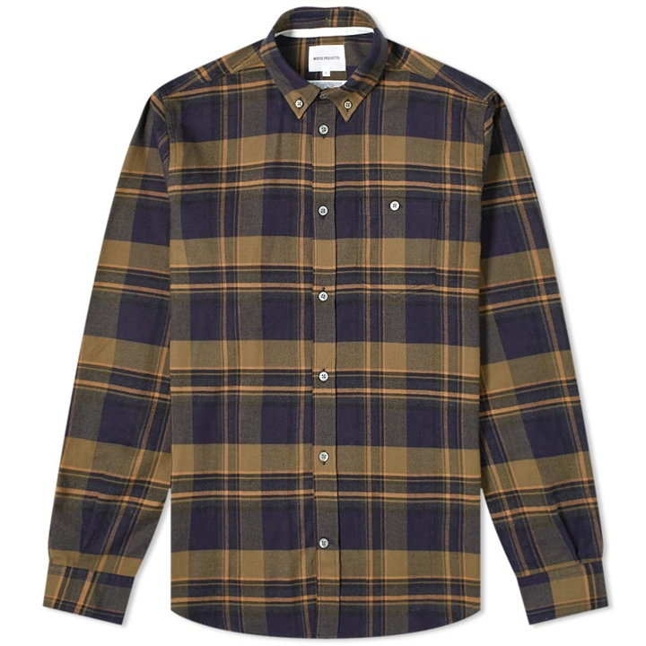 Photo: Norse Projects Anton Brushed Flannel Check Shirt