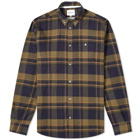 Norse Projects Anton Brushed Flannel Check Shirt