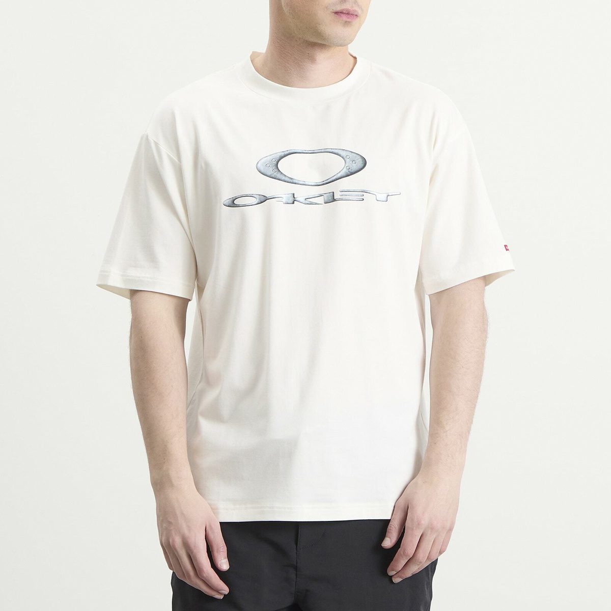 Oakley Men's New Retro T-Shirt X-Metal 3.0 in Ceramic White