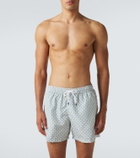 Fedeli Madeira printed swim trunks