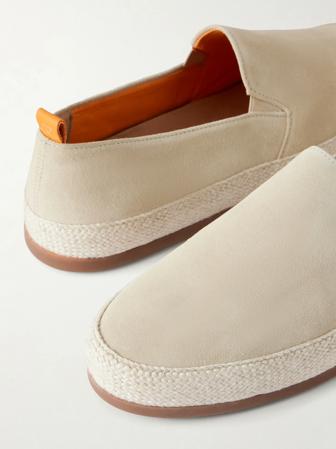 Mulo - Weekender Suede Espadrilles - Neutrals