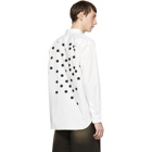 Comme des Garcons Shirt White Basquiat Edition Poplin Print Shirt