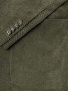Officine Générale - Michel Cotton-Blend Corduroy Suit Jacket - Green