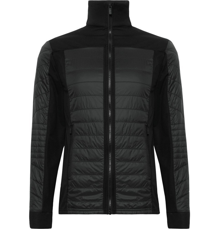 Photo: Fusalp - Ted Quilted Perfortex and Softshell Ski Jacket - Black