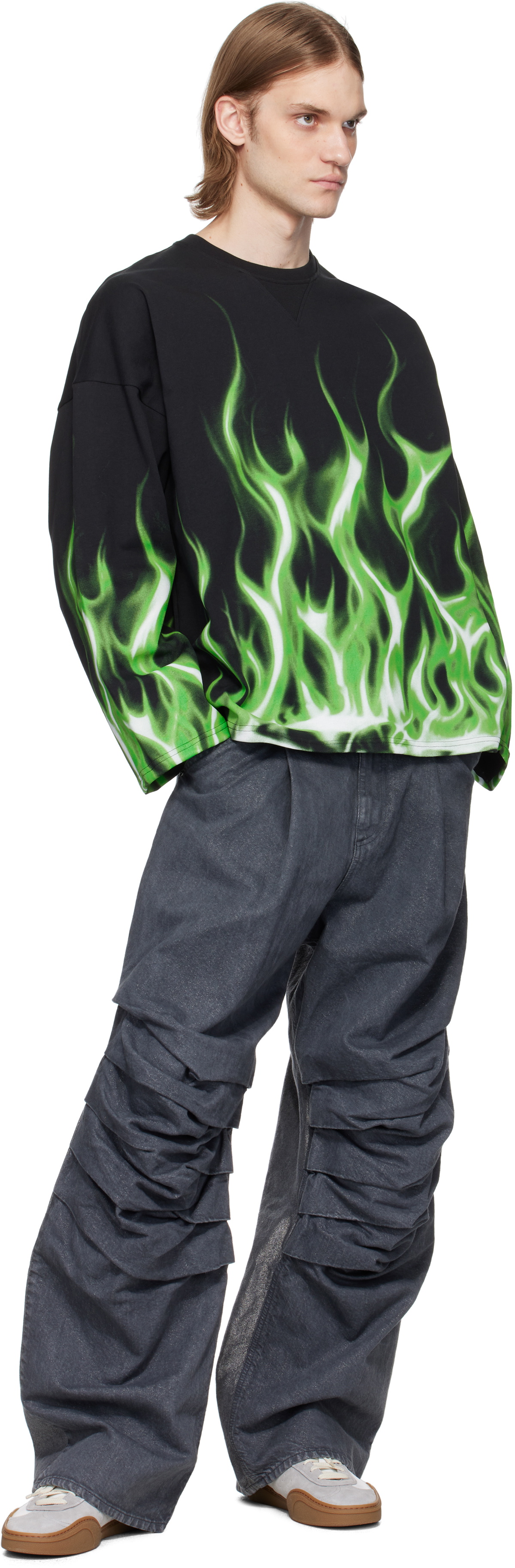 PDF Gray 'Fat Angelo' Jeans