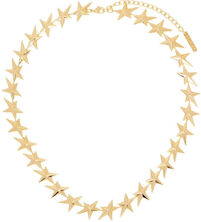 Mugler Gold Star Necklace