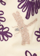 Forte_forte Embroidered Velvet Jacket Cream